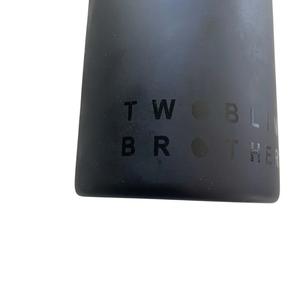 Two Blind Brothers Hand Poured Blackout Candle 12oz Saddlewood Scented - Picture 6 of 11